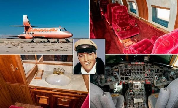 Elvis Presley’s Extravagant Private Jet: A Peek into Rock ‘n’ Roll Luxury Elvis Presley’s Extravagant Private Jet: A Peek into Rock ‘n’ Roll Luxury