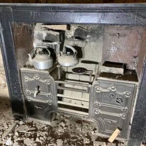 We pulled down a false wall in the cellar of our 1857 house and found this! What is it? Any idea?